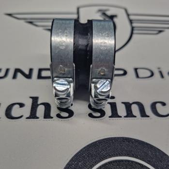 Zündapp Ansauggummi 283-​04.102 TPU für KS 50 Typ 517 inklusive 2 Originale Norma Schellen !!